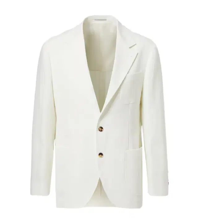 Brunello Cucinelli Single-breasted linen blazer