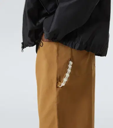 Simone Rocha Embellished wide-leg jeans | Thumbnail 5 Simone Rocha Embellished wide-leg jeans | Thumbnail 5