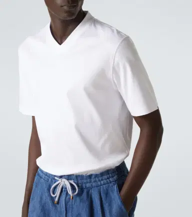 Brunello Cucinelli Cotton jersey T-shirt | Thumbnail 5 Brunello Cucinelli Cotton jersey T-shirt | Thumbnail 5