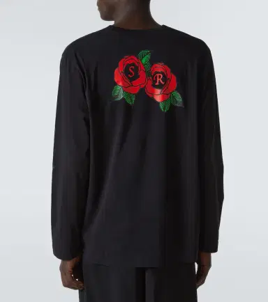 Simone Rocha Logo floral cotton jersey T-shirt | Thumbnail 2