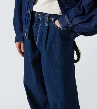 Simone Rocha Embellished wide-leg jeans | Thumbnail 2