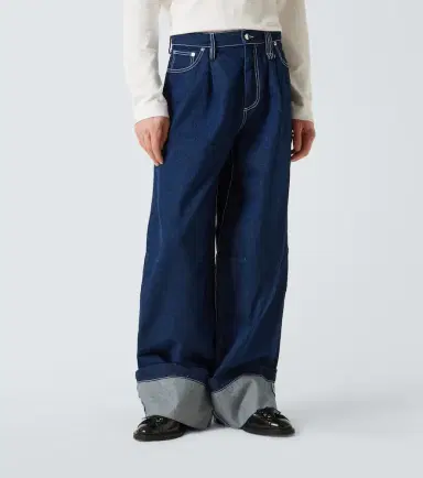 Simone Rocha Embellished wide-leg jeans | Thumbnail 4