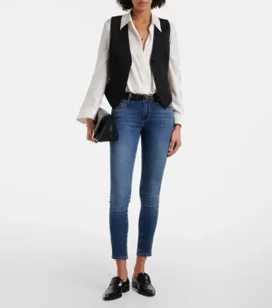 AG Jeans Mid-rise skinny jeans | Thumbnail 2 AG Jeans Mid-rise skinny jeans | Thumbnail 2