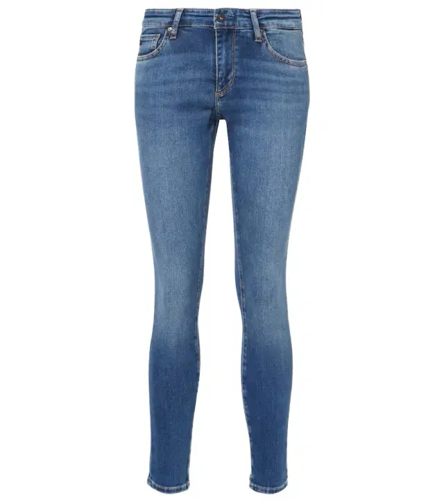 AG Jeans Mid-rise skinny jeans