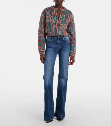 AG Jeans Tropea high-rise flared jeans | Thumbnail 2