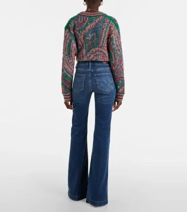 AG Jeans Tropea high-rise flared jeans | Thumbnail 6