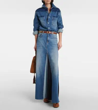 AG Jeans Monaco patchwork denim shirt | Thumbnail 2 AG Jeans Monaco patchwork denim shirt | Thumbnail 2
