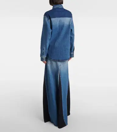 AG Jeans Monaco patchwork denim shirt | Thumbnail 4 AG Jeans Monaco patchwork denim shirt | Thumbnail 4