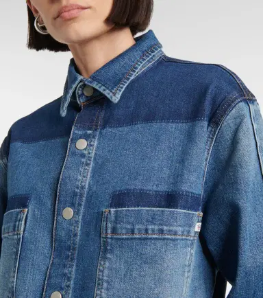 AG Jeans Monaco patchwork denim shirt | Thumbnail 6 AG Jeans Monaco patchwork denim shirt | Thumbnail 6