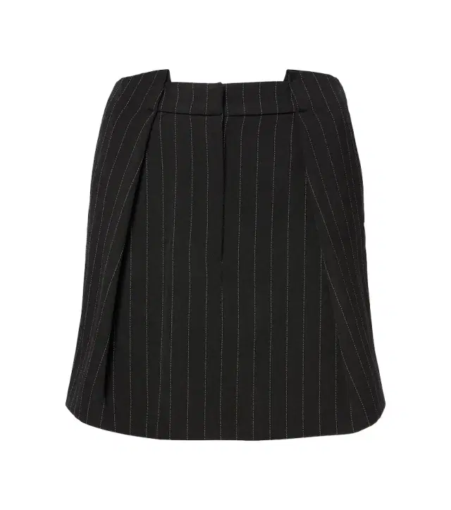 Sportmax Ragno pinstripe miniskirt