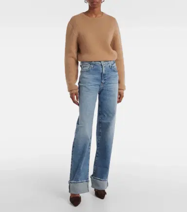AG Jeans Kora high-rise wide-leg jeans | Thumbnail 3