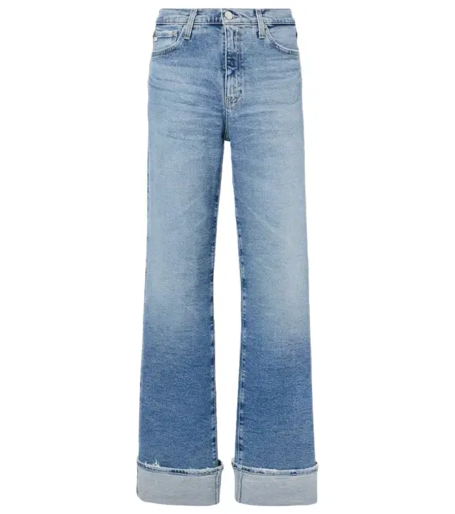 AG Jeans Kora high-rise wide-leg jeans