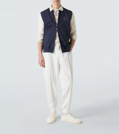Brunello Cucinelli Pleated tapered pants | Thumbnail 4