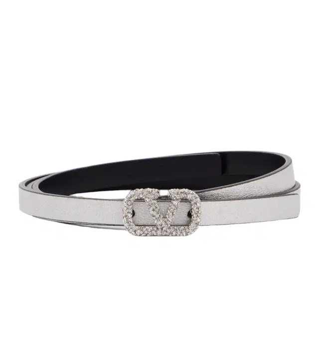 Valentino Garavani VLogo Signature reversible leather belt