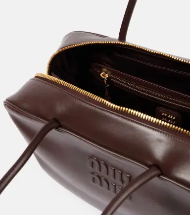 Miu Miu Beau Large leather tote bag | Thumbnail 6 Miu Miu Beau Large leather tote bag | Thumbnail 6