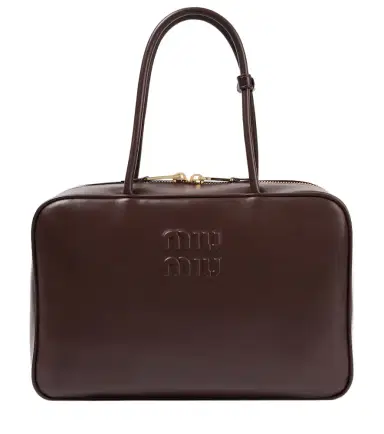 Miu Miu Beau Large leather tote bag | Thumbnail 1 Miu Miu Beau Large leather tote bag | Thumbnail 1