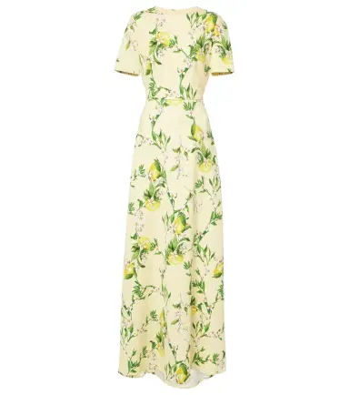 Monique Lhuillier Floral maxi dress | Thumbnail 1