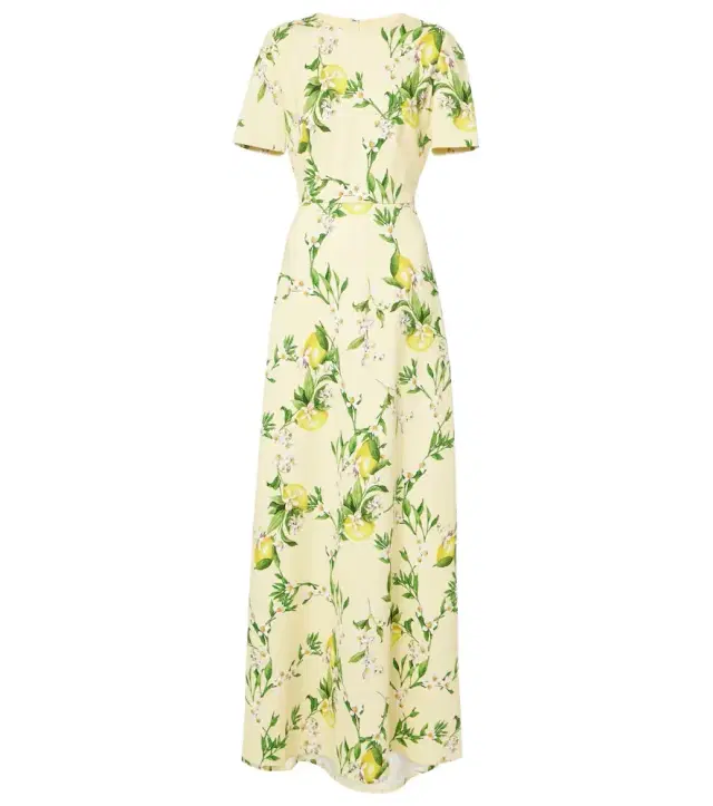 Monique Lhuillier Floral maxi dress