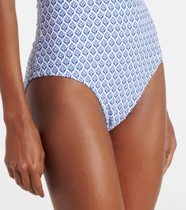 Heidi Klein Cape Cod printed halterneck swimsuit | Thumbnail 2