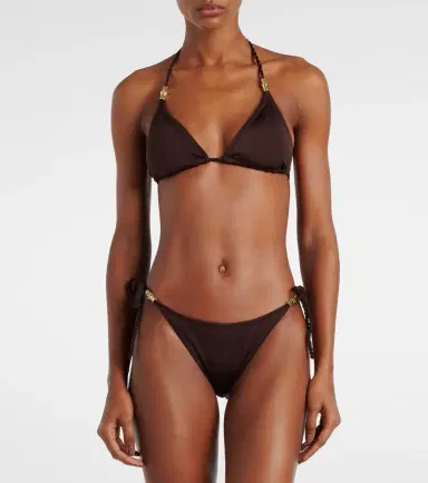 Heidi Klein Coco Palm bikini top | Thumbnail 4
