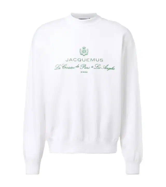 Jacquemus Venice logo embroidered sweatshirt