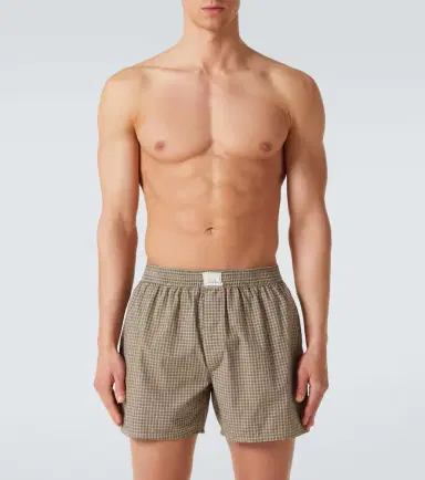 ERL Checked cotton boxers | Thumbnail 3