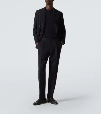 Saman Amel Amie wool straight pants | Thumbnail 4 Saman Amel Amie wool straight pants | Thumbnail 4