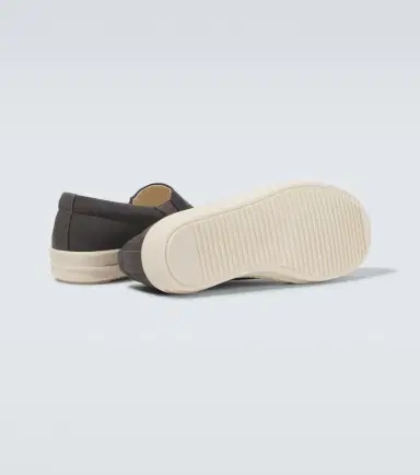 Rick Owens Boat denim slip-on sneakers | Thumbnail 2