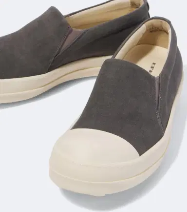 Rick Owens Boat denim slip-on sneakers | Thumbnail 3
