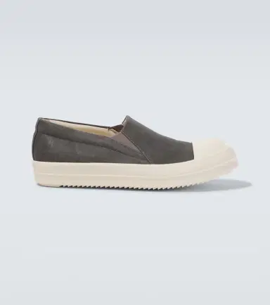 Rick Owens Boat denim slip-on sneakers | Thumbnail 4