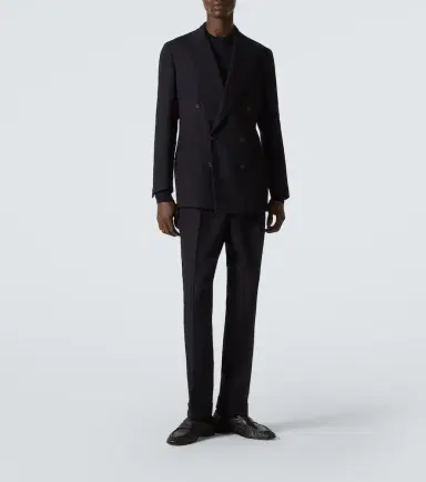 Saman Amel Wool twill blazer | Thumbnail 3
