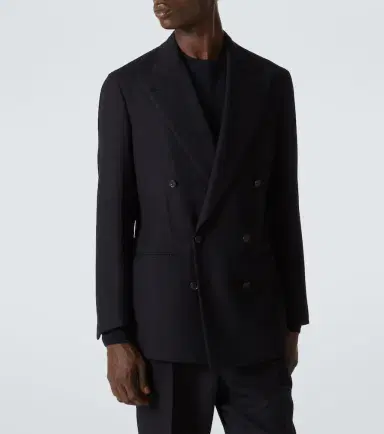 Saman Amel Wool twill blazer | Thumbnail 5