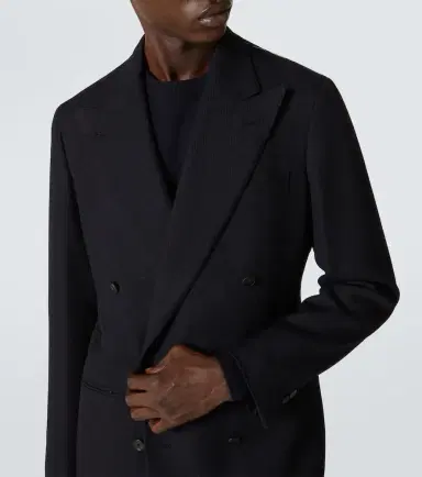 Saman Amel Wool twill blazer | Thumbnail 7