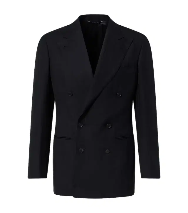 Saman Amel Double-breasted silk blazer