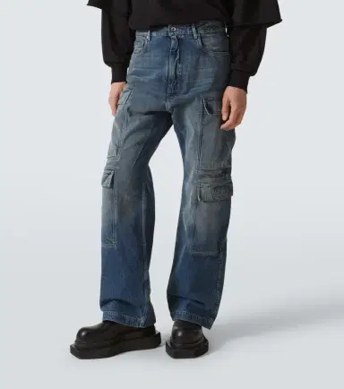 Rick Owens Hollywood cargo jeans | Thumbnail 4