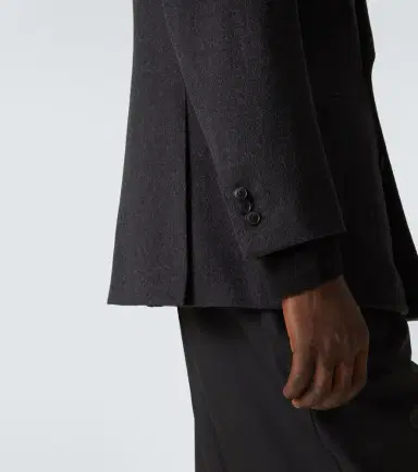 Saman Amel Camel hair blazer | Thumbnail 4