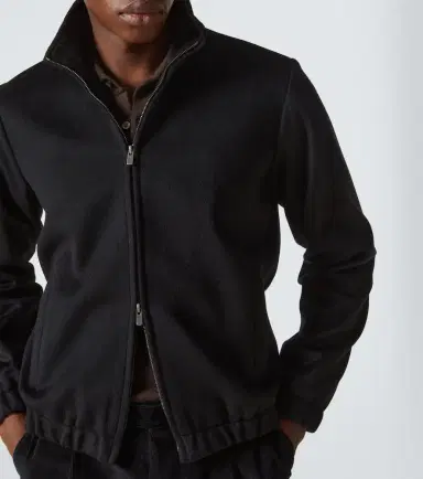 Saman Amel Camillo cashmere bomber jacket | Thumbnail 4 Saman Amel Camillo cashmere bomber jacket | Thumbnail 4