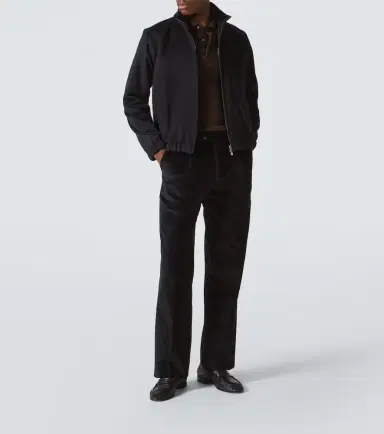 Saman Amel Camillo cashmere bomber jacket | Thumbnail 5 Saman Amel Camillo cashmere bomber jacket | Thumbnail 5
