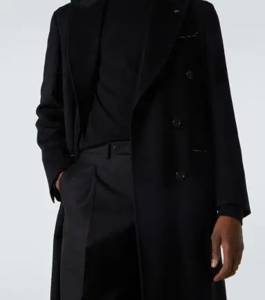 Saman Amel Wool and cashmere overcoat | Thumbnail 4