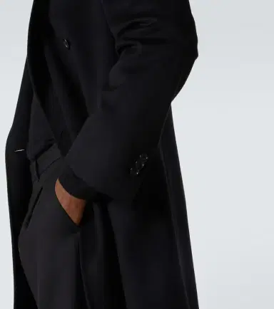 Saman Amel Wool and cashmere overcoat | Thumbnail 5