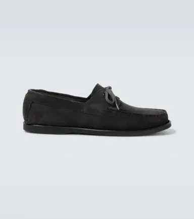 Saman Amel City Moc suede boat shoes | Thumbnail 5