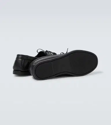 Saman Amel City Moc leather loafers | Thumbnail 5