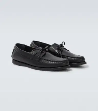 Saman Amel City Moc leather loafers | Thumbnail 6