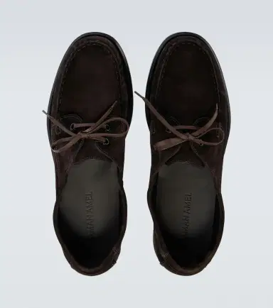 Saman Amel City Moc suede boat shoes | Thumbnail 3