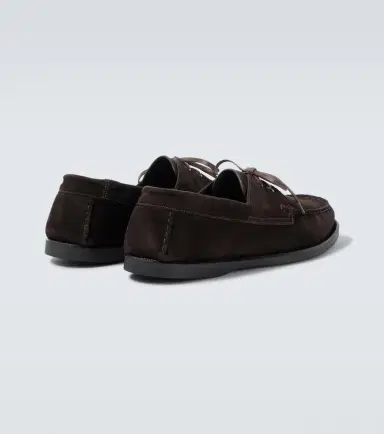 Saman Amel City Moc suede boat shoes | Thumbnail 5