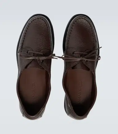 Saman Amel City Moc leather boat shoes | Thumbnail 6 Saman Amel City Moc leather boat shoes | Thumbnail 6