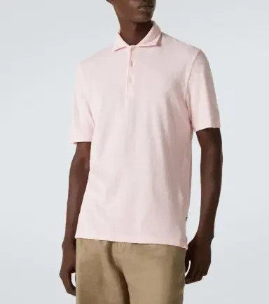 Fedeli Cotton terry polo shirt | Thumbnail 4