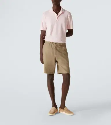 Fedeli Cotton terry polo shirt | Thumbnail 5