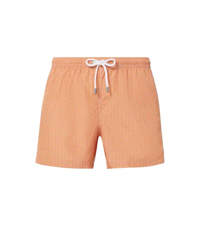 Printed swim trunks