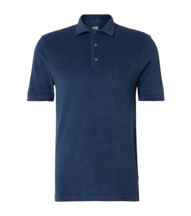 Fedeli Cotton terry polo shirt | Thumbnail 1